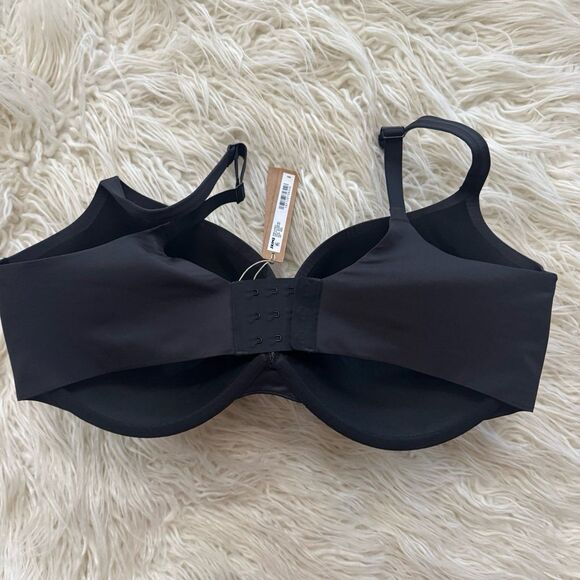 Skims Ultimate Push up Plunge Bra Onyx Size 38DDD - Picture 5 of 7